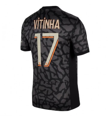 Paris Saint-Germain Vitinha Ferreira #17 Replika Tredjetrøje 2023-24 Kortærmet